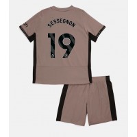 Tottenham Hotspur Ryan Sessegnon #19 Replica Third Minikit 2023-24 Short Sleeve (+ pants)